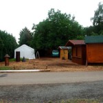 Zwischenstand beim Aufbau Zwischenstand beim Aufbau