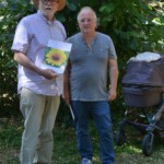 Ehrung unseres ehemaligen 1.Vorsitzenden Hans-Gerd Becker (li) mit der Ehrennadel des hessischen Landesverbandes. Impressionen vom Familienfest 2022 (Ehrung Hans-Gerd Becker)