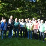 Herbstwanderung 2023 - Altenstadt - Gruppenbild am Wehrturm 1 Herbstwanderung 2023 - Altenstadt - Gruppenbild am Wehrturm 1