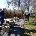 Arbeitseinsatz 09.03.2023 - Renovierter Bienenstand - Überall wird gearbeitet Arbeitseinsatz 09.03.2023 - Renovierter Bienenstand - Überall wird gearbeitet