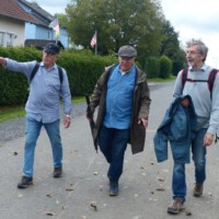 ... und weiter zum Mittagessen ...